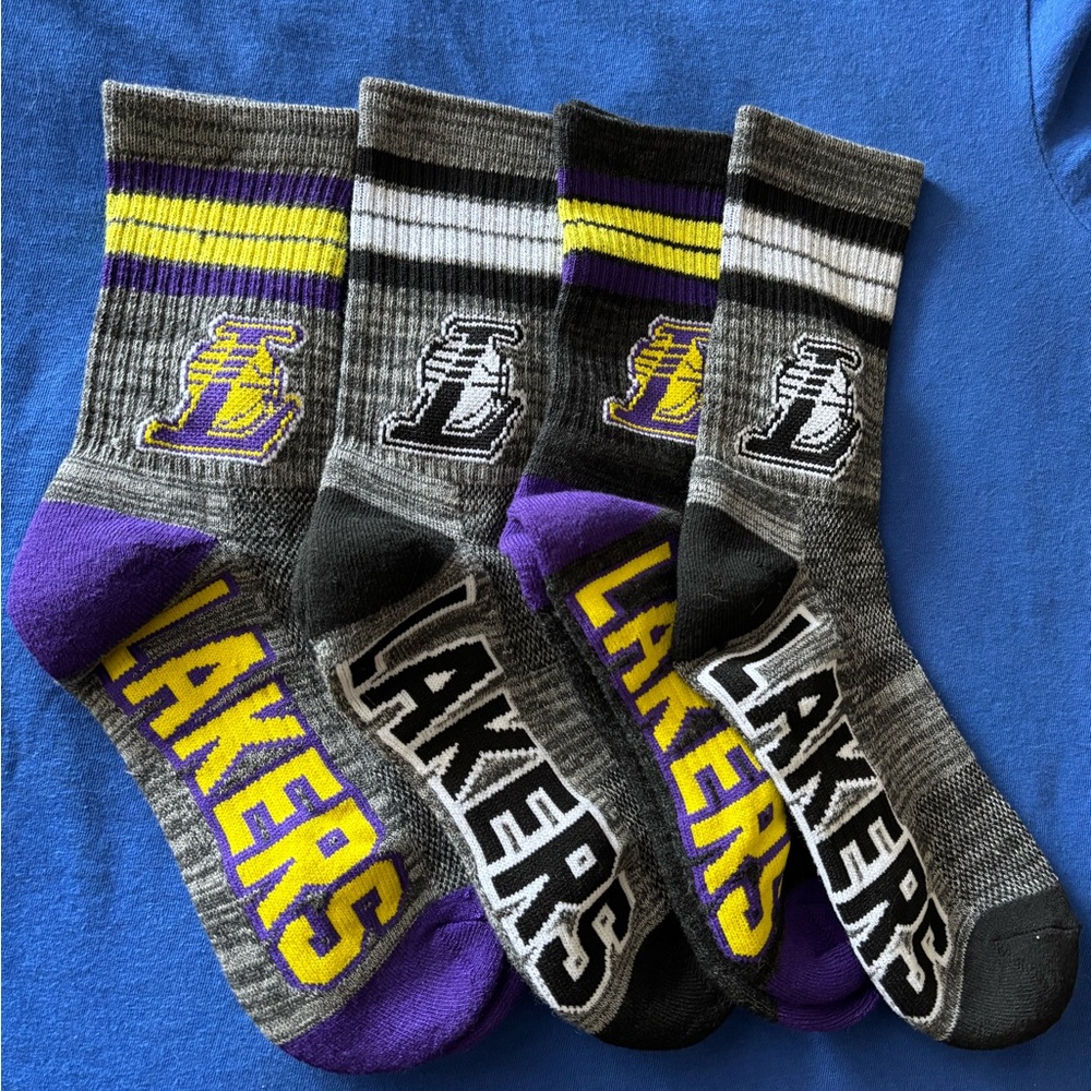 NBA Los Ángeles Lakers Boys Socks